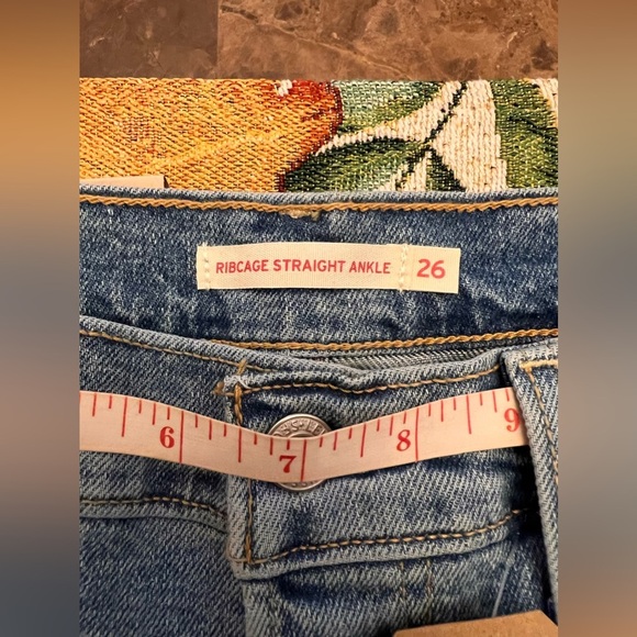Levi’s Ribcage jean 26 x 27 ❤️ New - Picture 12 of 16